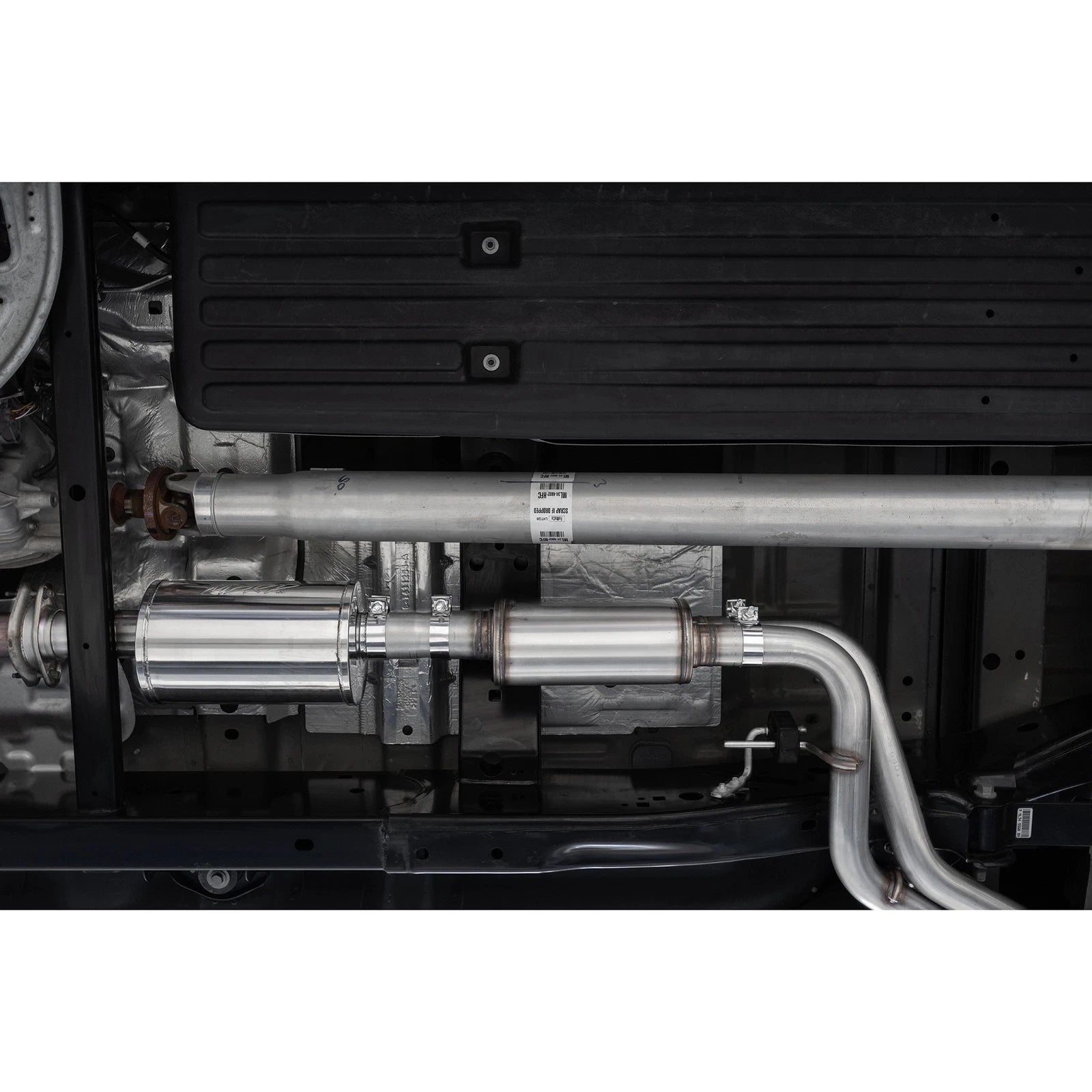 MBRP 2021+ Ford F150 Aluminized Dual Pre-Axle (Street Profile) 2.5in OD Tips 3in Cat Back Exhaust