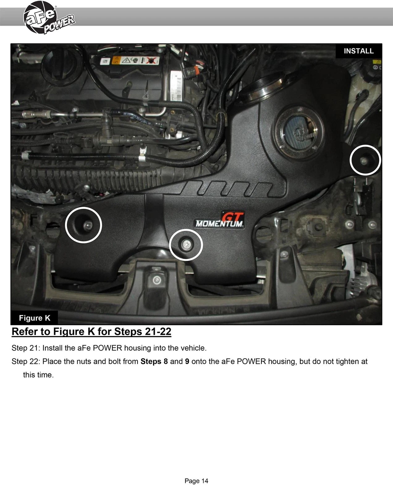 aFe 19-21 Mini Cooper S (F56) B46 L4 2L (t)Momentum GT Cold Air Intake System w/ Pro DRY S Filter
