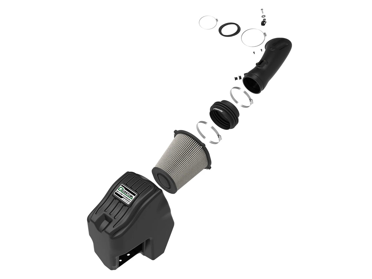 aFe Quantum Pro DRY S Cold Air Intake System 11-16 Ford Powerstroke V8-6.7L - Dry