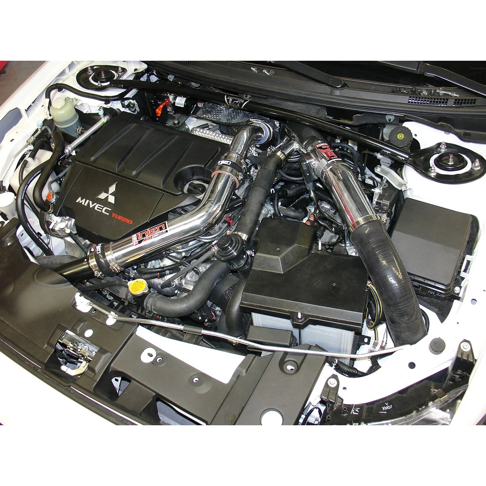 Injen 2009 Lancer Ralliart 2.0L Turbo 4 Cyl. (will not fit vehicles with fog lights) Black Cold Air