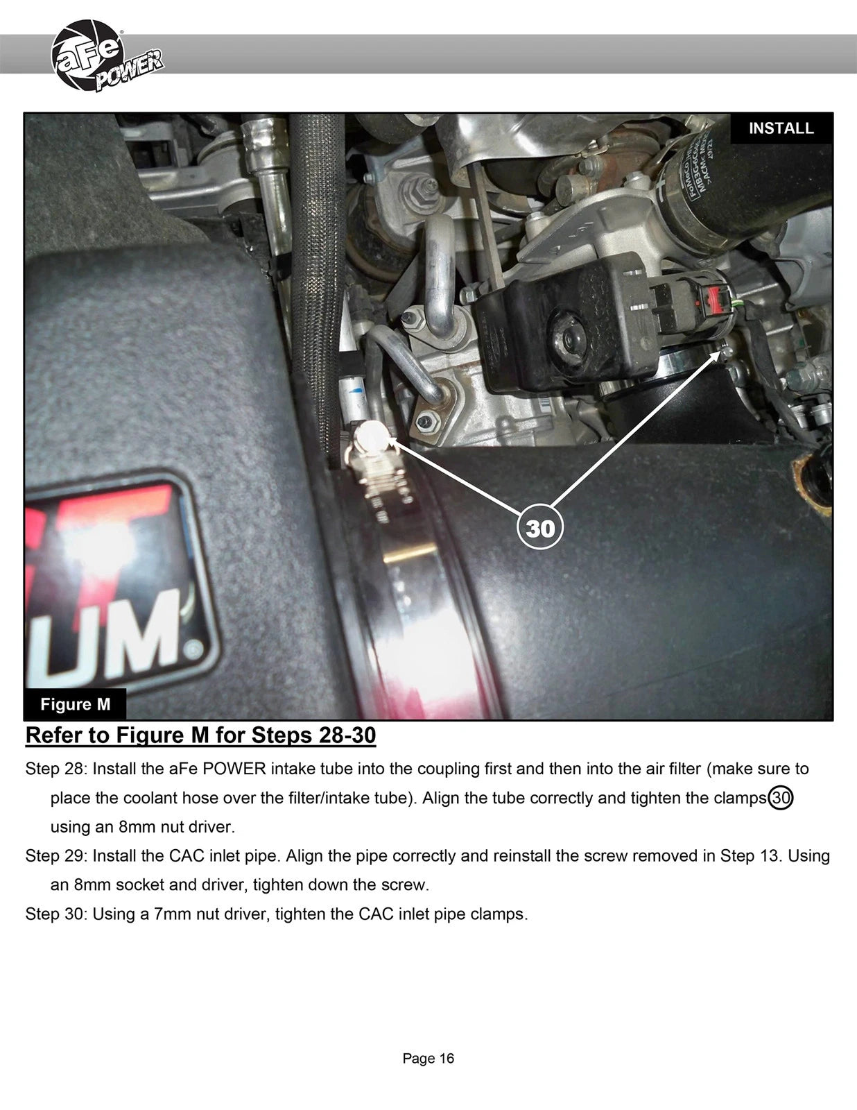 aFe Ford Ranger 24-25 L4-2.3L Momentum GT Cold Air Intake System w/ Pro DRY S Filter