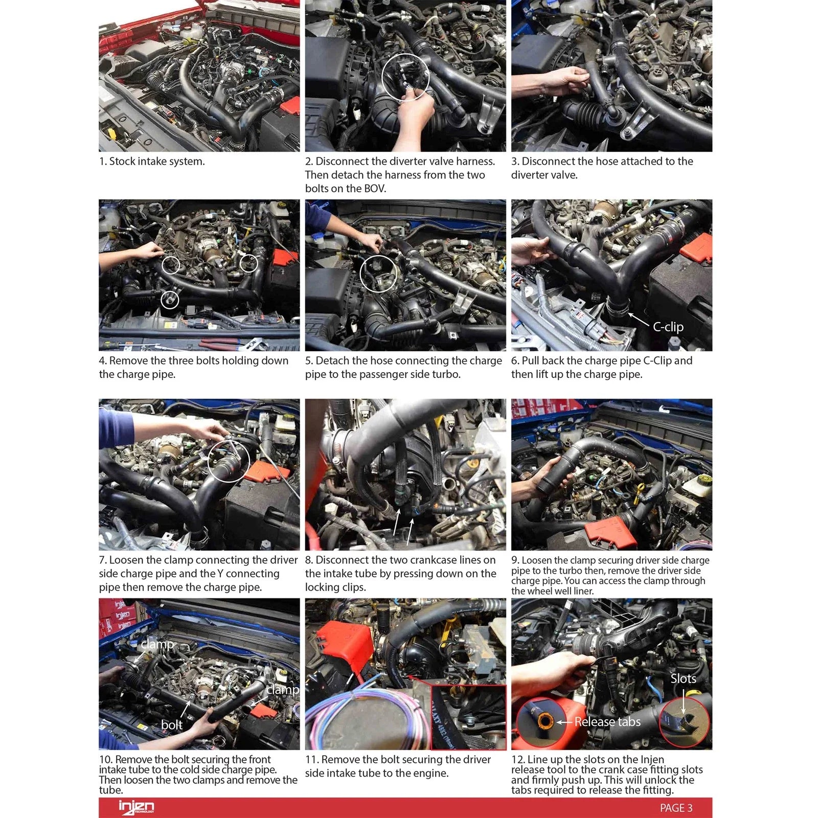 Injen 2021-2022 Ford Bronco V6-2.7L Twin Turbo Evolution Intake (Oiled)