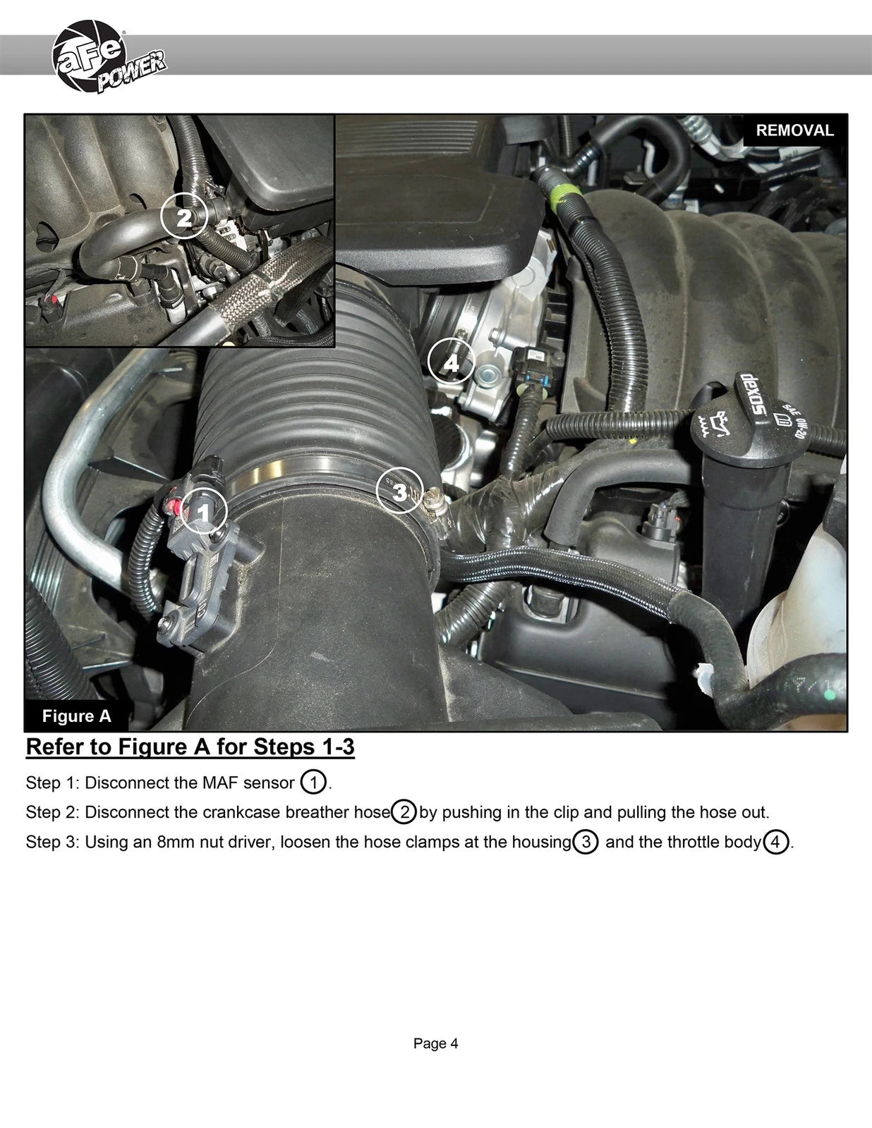 aFe POWER Momentum GT Pro Dry S Intake System 2019 GM Silverado/Sierra 1500 V6-4.3L/V8-5.3/6.2L