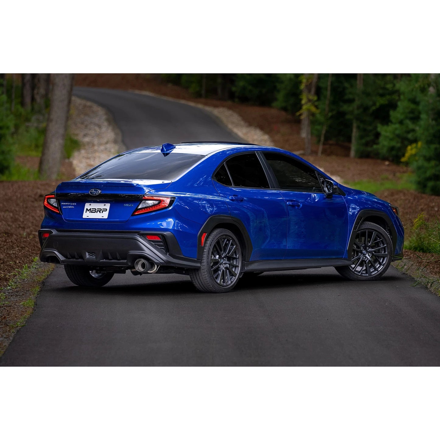 MBRP 2022 Subaru WRX 2.4L 3in Cat Back 5in OD w/ Carbon Fiber Tips - T304