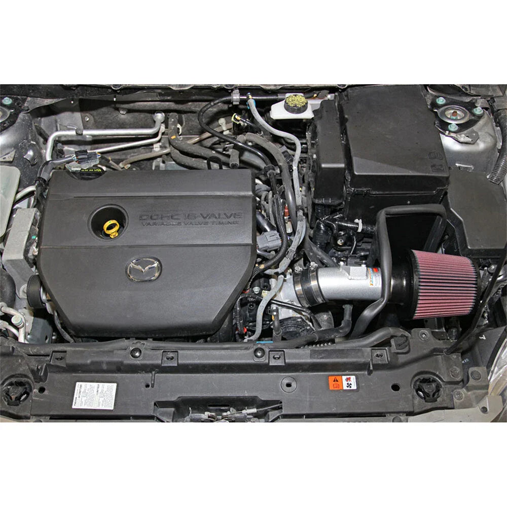 K&N 69 Series Typhoon Performance Intake Kit 2011-13 Mazda 3 L4-2.0L