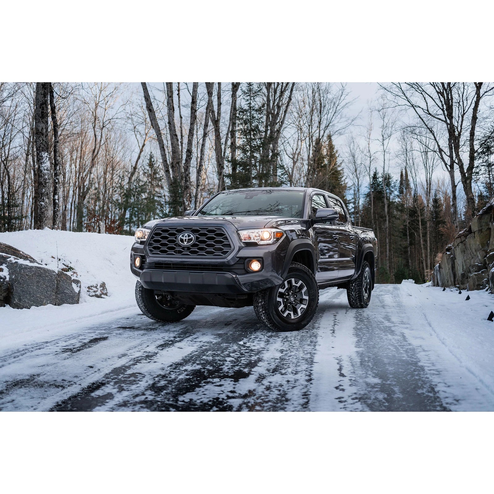 MBRP 2016 Toyota Tacoma 3.5L Cat Back Turn Down Style Aluminized Exhaust System