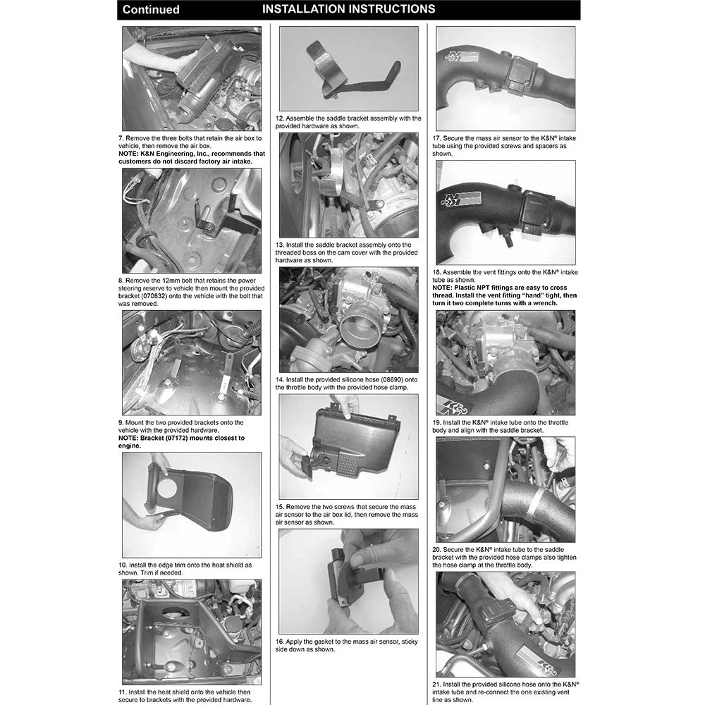 K&N 03-04 Toyota 4Runner V8-4.7L AirCharger Performance Intake