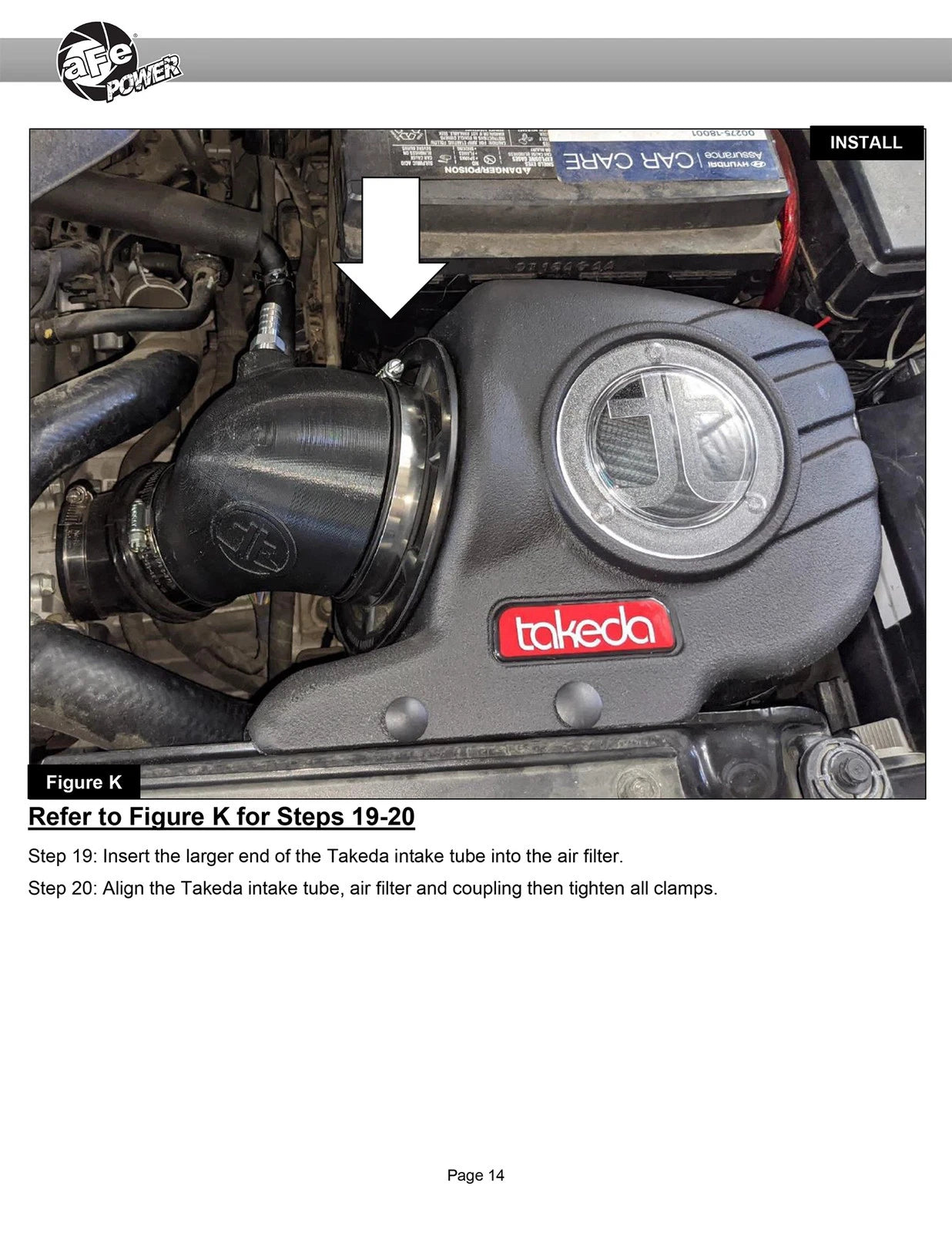 aFe Takeda Momentum 12-17 Hyundai Veloster Pro DRY S Cold Air Intake System (Non-Turbo)