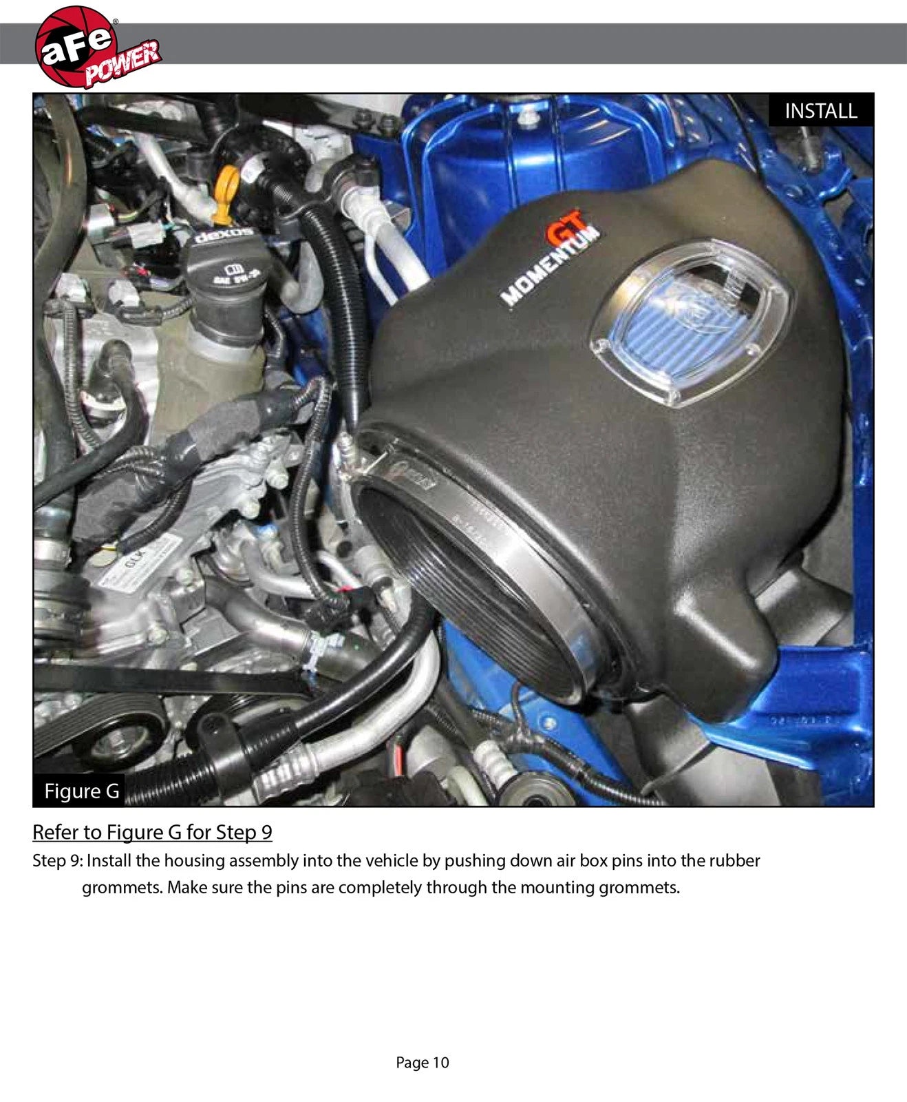 aFe Momentum GT Pro DRY S Intake System 16-17 Chevrolet Camaro V6-3.6L