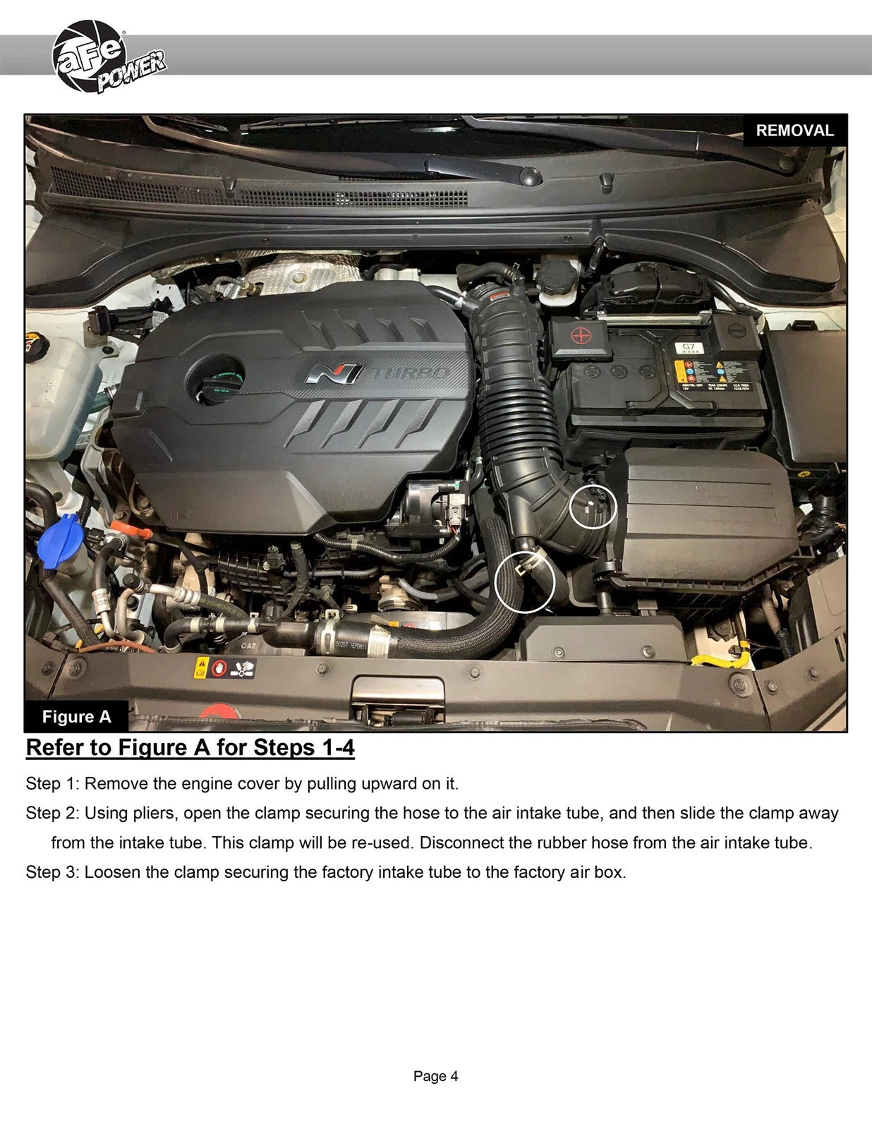 AFE Takeda 19-20 Hyundai Veloster N 2.0L (t) Momentum Cold Air Intake System w/Pro DRY S Filter