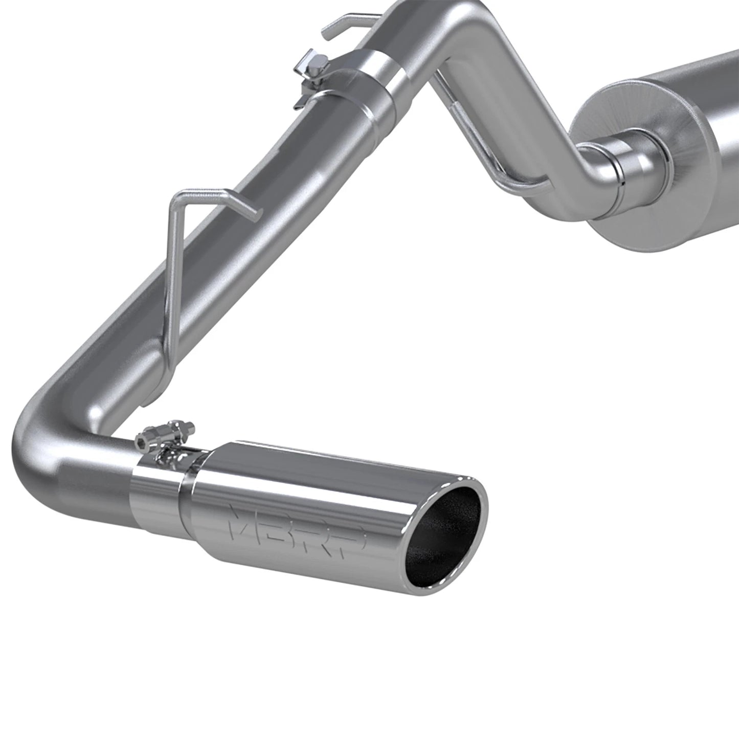 MBRP 04-10 Chevy/GMC Colorado/Canyon 2.8L/2.9L/3.5L/3.7L Cat Back Single Side