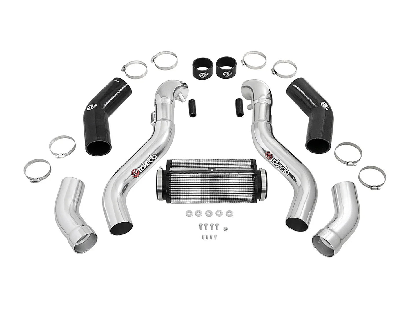 aFe Takeda Intake Stage-2 Polished Pro DRY S 09-17 Nissan 370Z V6 3.7L