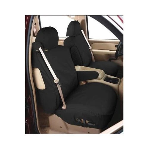 Covercraft 19-23 Ford Ranger Polycotton SeatSaver Custom Front Row Seat Covers - Charcoal
