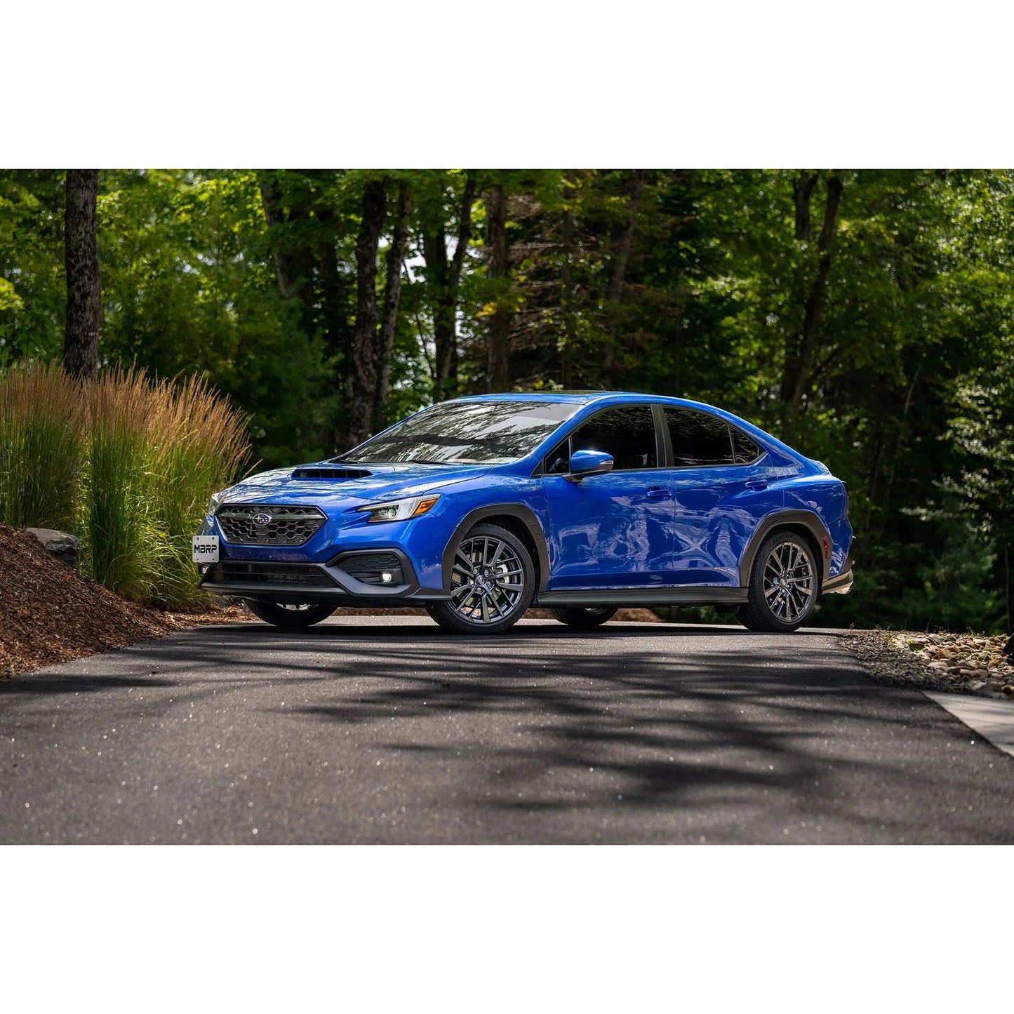 MBRP 2022+ Subaru WRX 3in Cat-Back Dual Split Rear Quad Tips Street Profile Exhaust