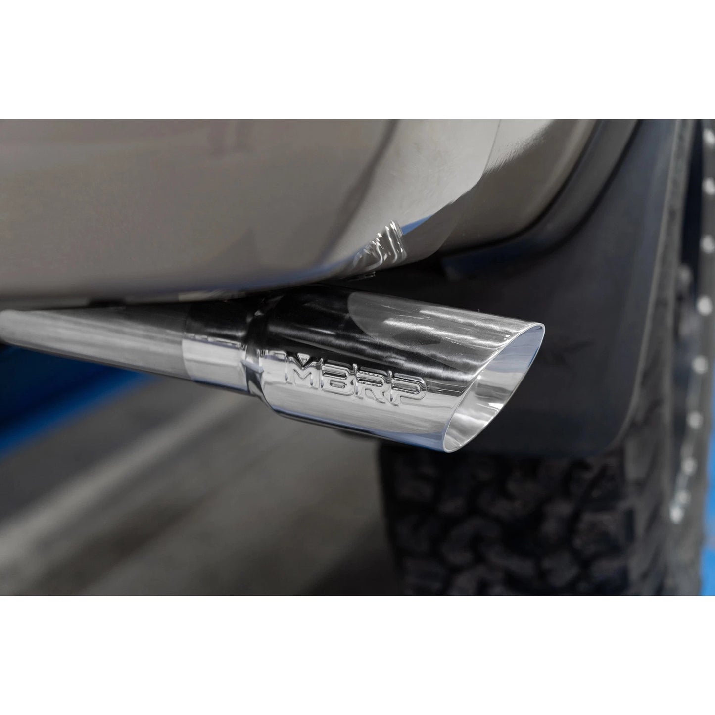 MBRP 22-23 Nissan Frontier 3.8L 3in Tip 3in Cat Back Single Side Exit Street Profile - T304