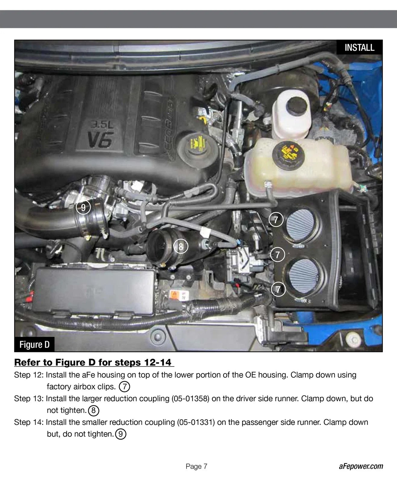 aFe MagnumFORCE Intakes Stage-2 Pro 5R 11 Ford F-150 V6 3.5L (tt) EcoBoost