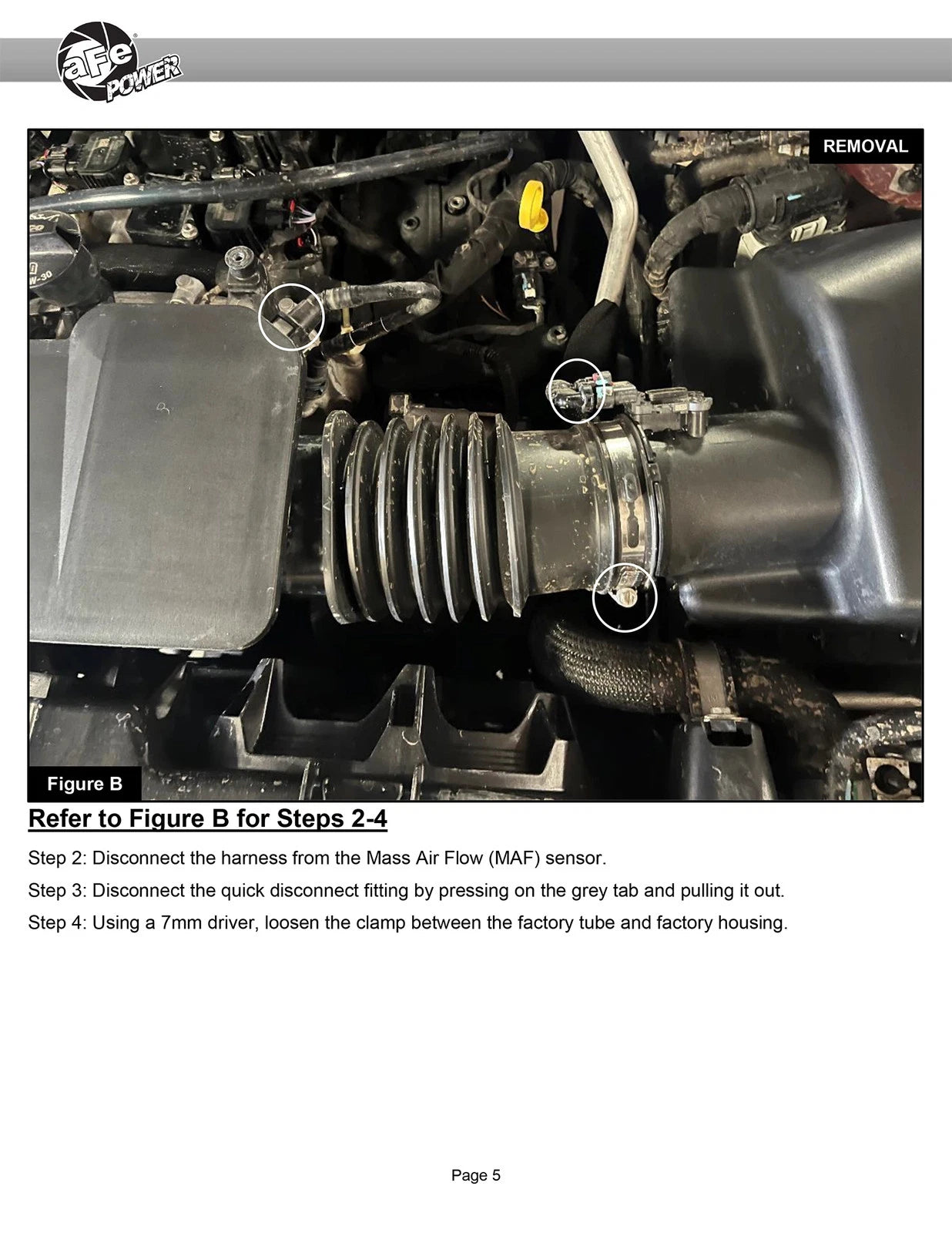 aFe 23-24 GMC Canyon L4 2.7L (t) Momentum GT Cold Air Intake System w/ Pro DRY S Filter