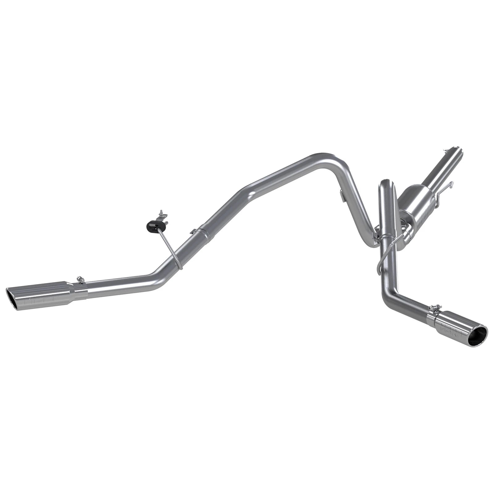 MBRP 2004-2008 Ford F150 4.6/5.4L EC/CC-SB Cat Back Dual Split Side