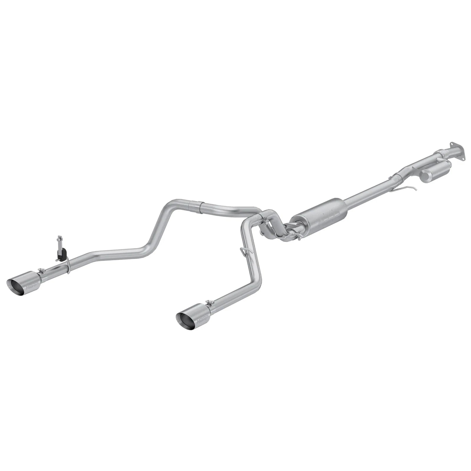 MBRP 2019+ Chevrolet Silverado 1500 / 2019+ GMC Sierra 1500 T304 SS 3in Armor Pro Cat-Back Exhaust