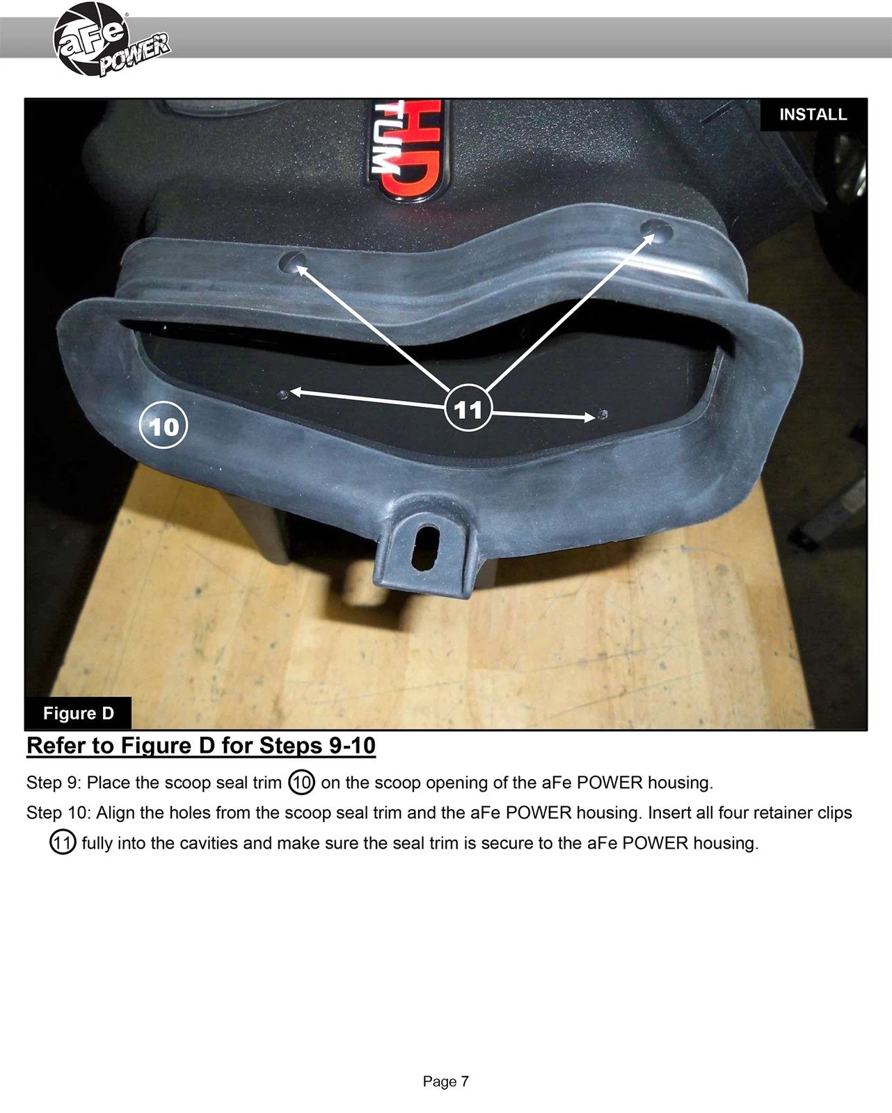 aFe 20-24 Ford Diesel Trucks V8-6.7L (td) Momentum HD Cold Air Intake System w/ Pro 10R Filter