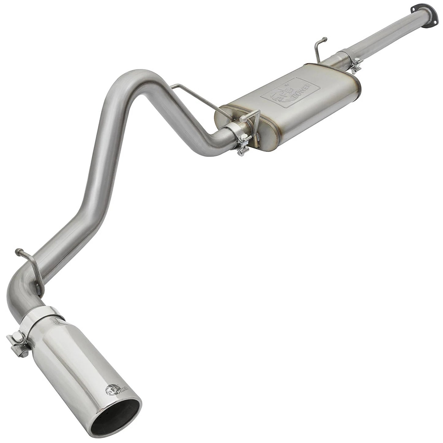 aFe MACH Force XP Cat-Back Stainless Steel Exhaust Syst w/Polished Tip Toyota Tacoma 05-12 L4-2.7L
