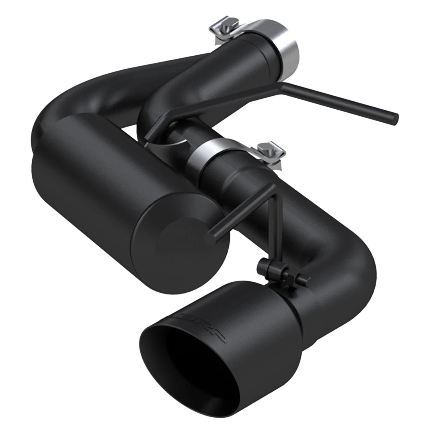 MBRP 16-19 Chevrolet Camaro SS Dual Rear Exit Axle Back w/ 4.5in OD Tips - BLK (Non NPP Models)