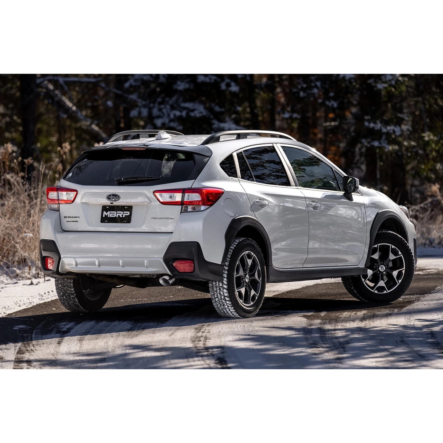 MBRP 18-23 Subaru Crosstrek 2.0L/2.5L T304 SS 2.5in Single Rear Exit Axle-Back Exhaust System