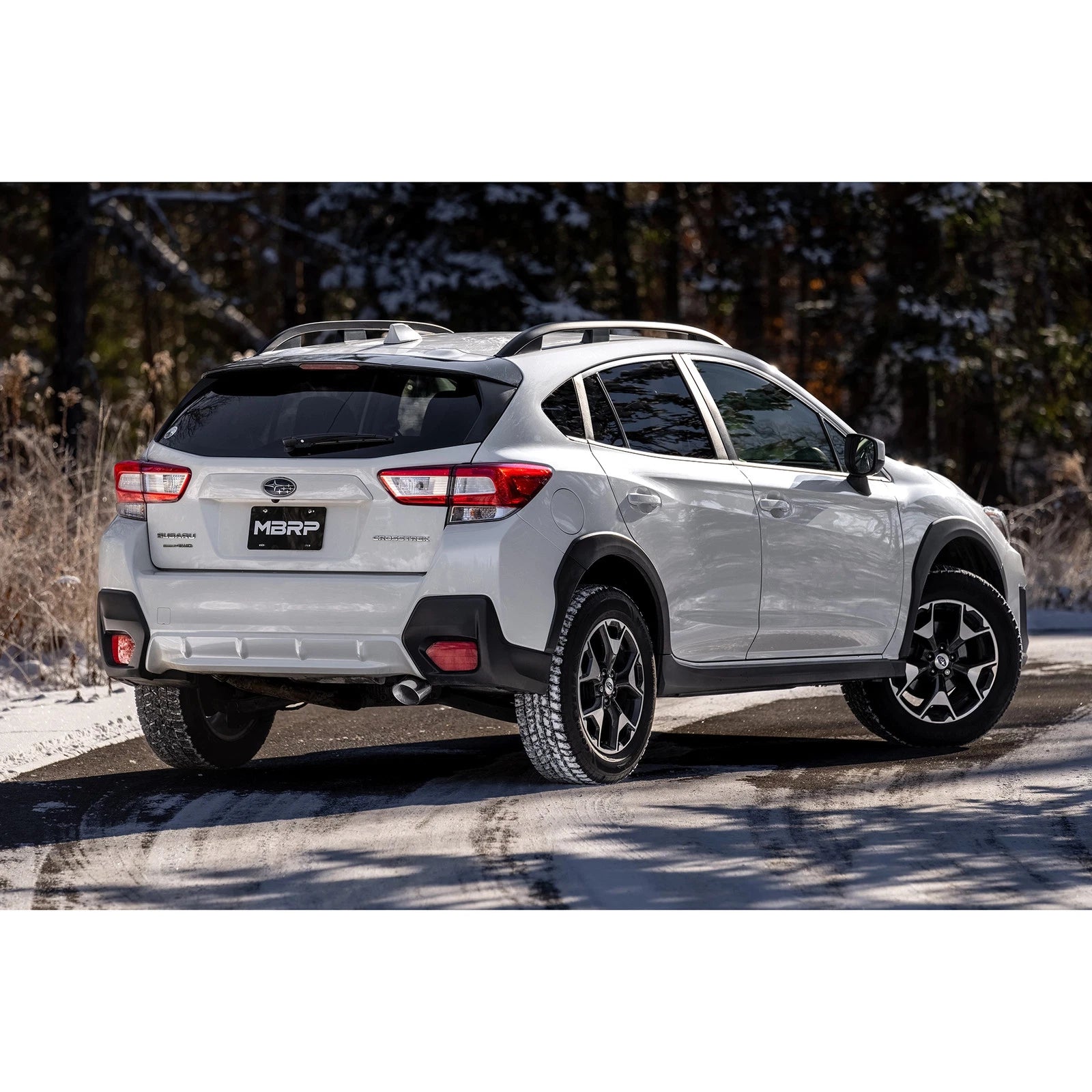 MBRP 18-23 Subaru Crosstrek 2.0L/2.5L T304 SS 2.5in Single Rear Exit Axle-Back Exhaust System