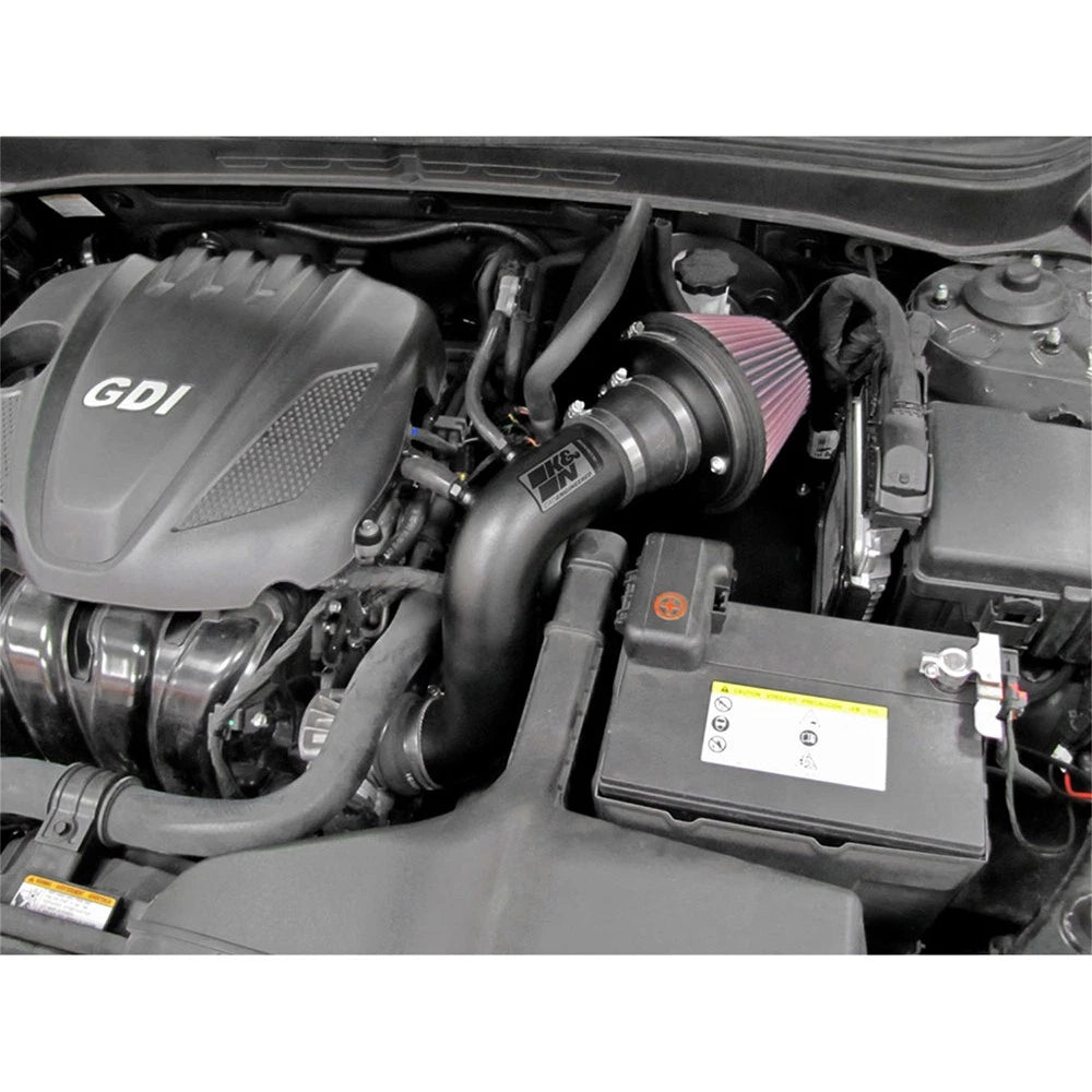 K&N 11-14 Hyundai Sonata 2.4L L4/13-15 Kia Optima 2.4L L4 Typhoon Short Ram Intake
