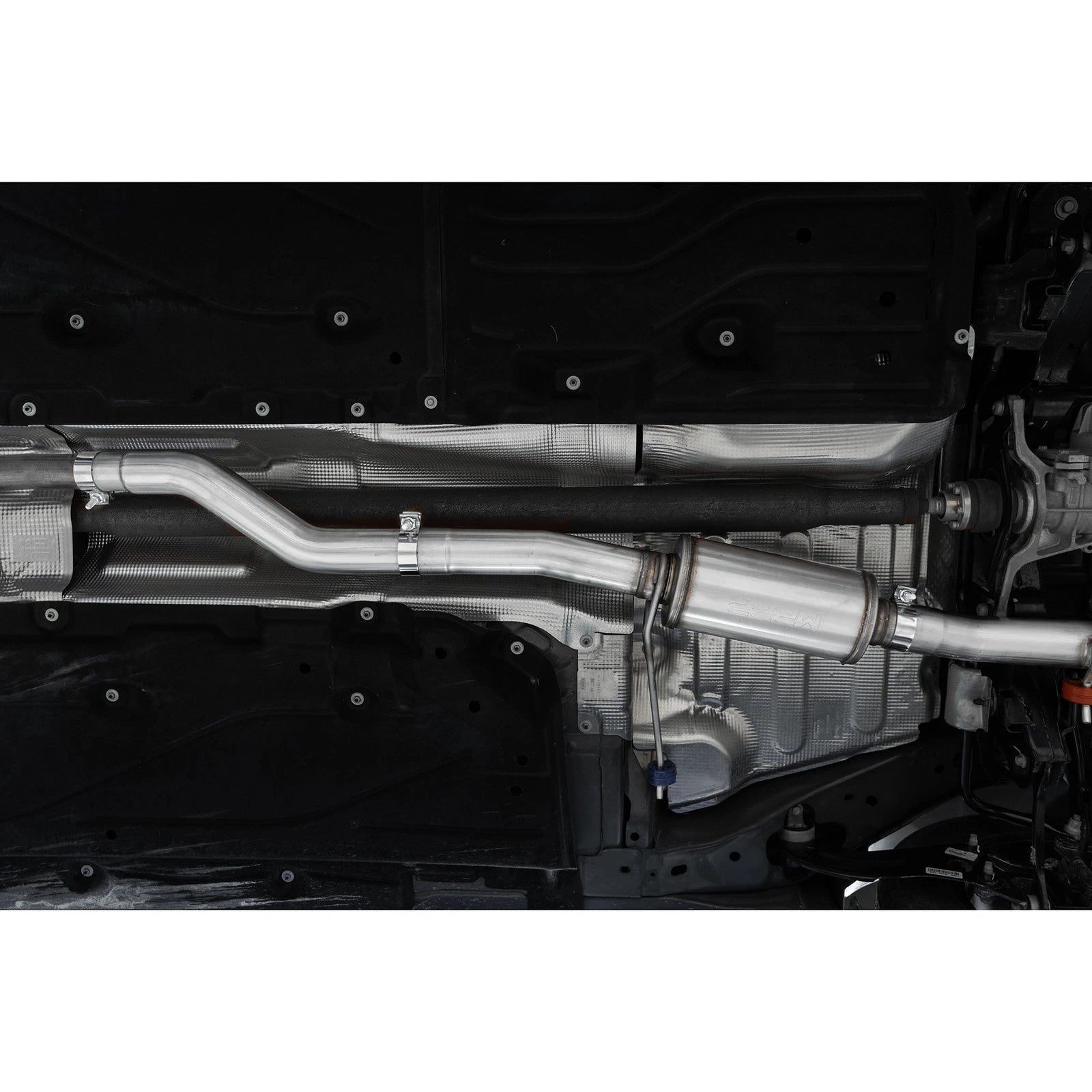MBRP 2022+ Ford Maverick T304 4in OD Tip Single Side Exit 3in Cat Back Exhaust