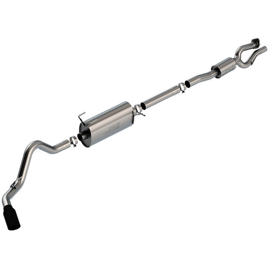 Borla 20-22 F-250/F-350 SUPER DUTY 7.3L V8 AT 2WD / 4WD 4DR WB142 S-TYPE Cat Back S RD RL AC S BLACK