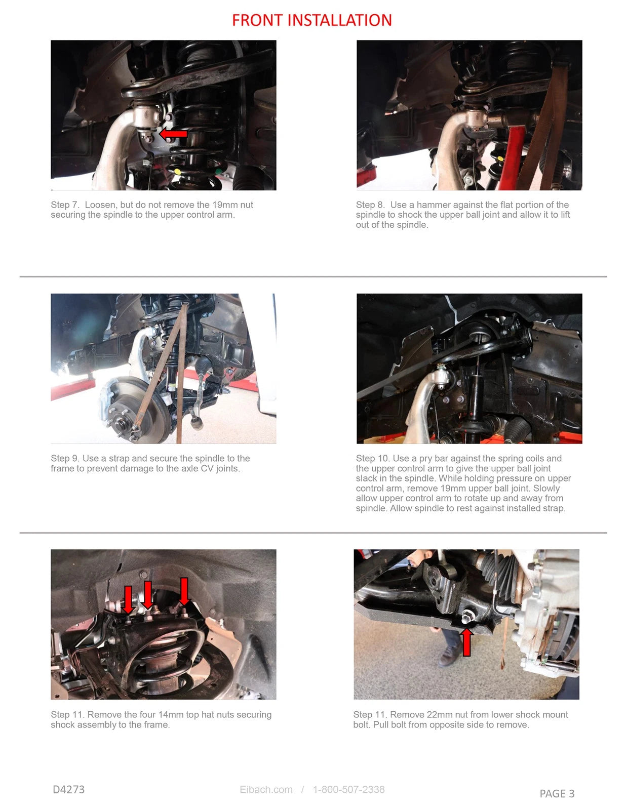 Eibach 24+ Toyota Tacoma Pro-Truck Lift Stage 2R (Front Coilovers + Rear Shocks)