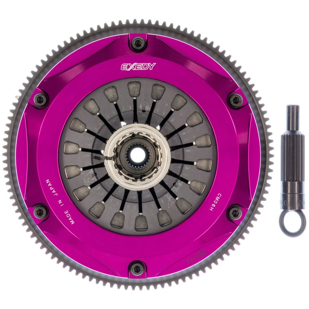 Exedy 1996-1996 Mitsubishi Lancer Evolution IV L4 Hyper Triple Cerametallic Clutch Rigid Pull Type