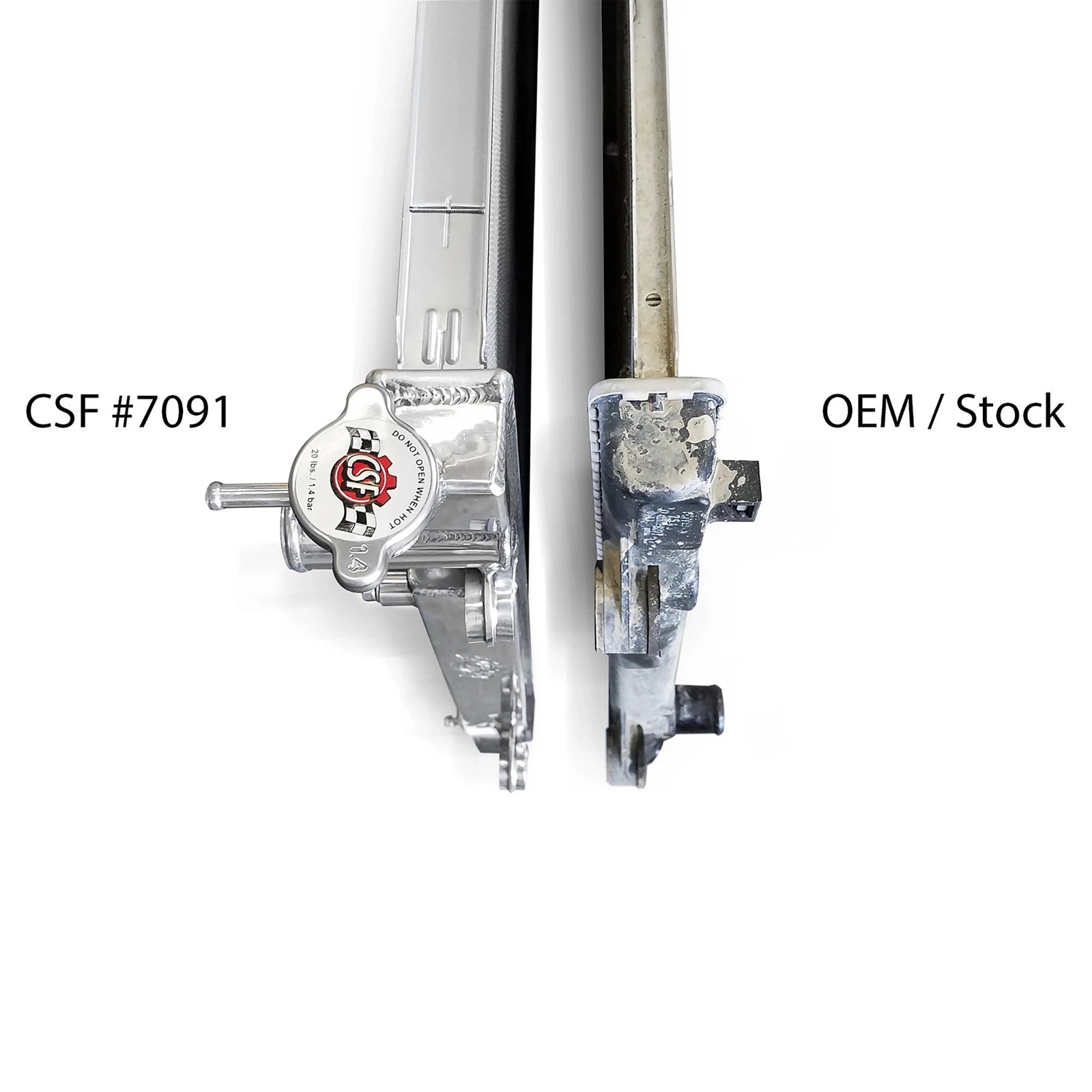 CSF 2016+ 3.5L and 2.7L 05-15 4.0L and 2.7L Toyota Tacoma Radiator