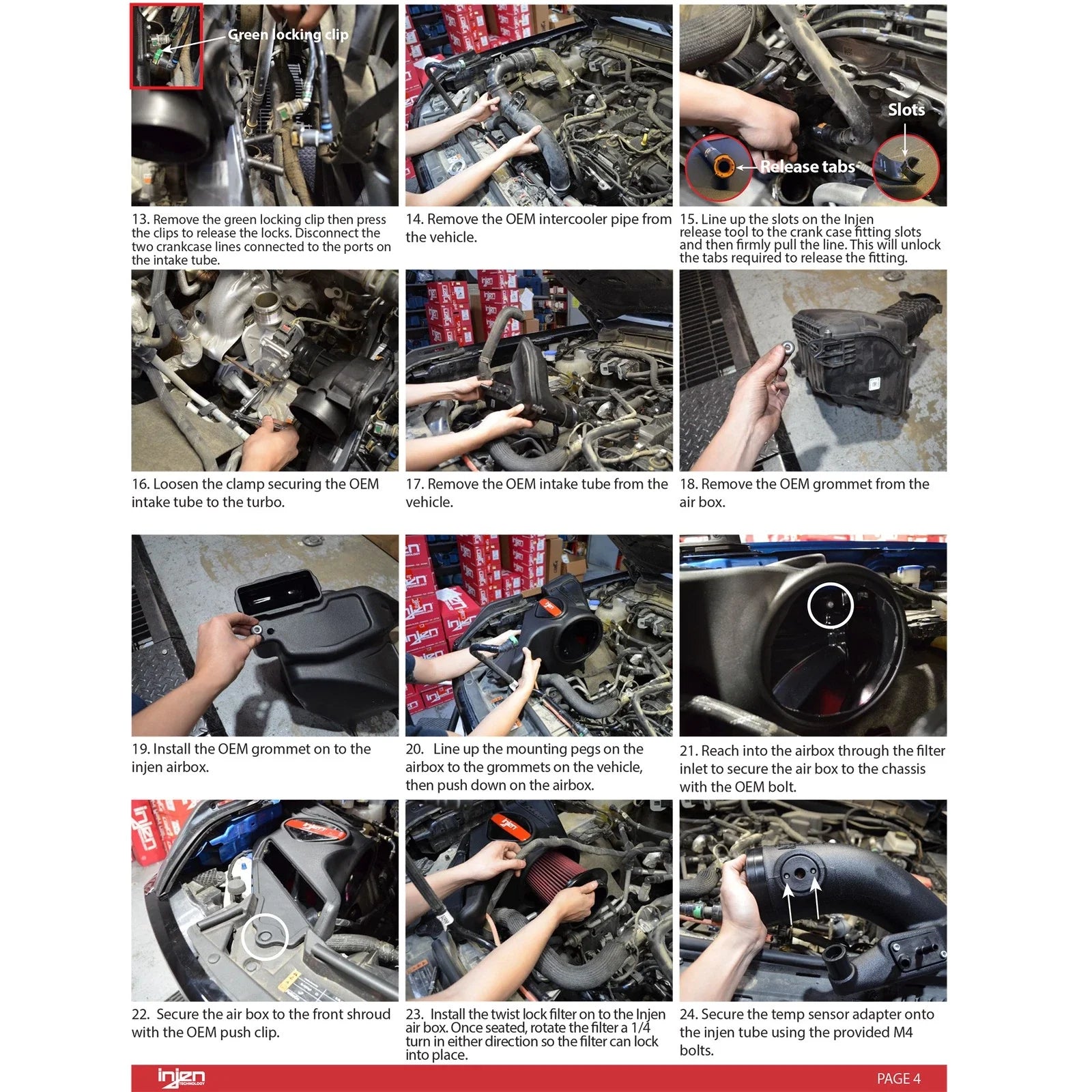 Injen 2021-2022 Ford Bronco L4-2.3L Turbo Evolution Intake (Oiled)