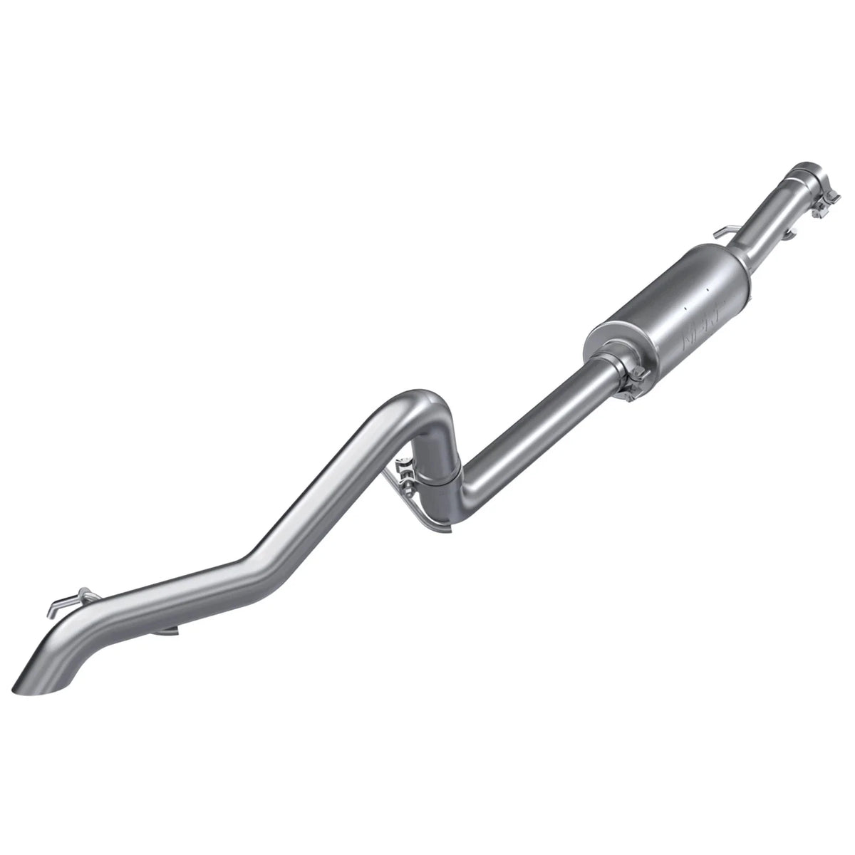 MBRP 12 Jeep Wrangler/Rubicon 3.6L V6 Cat Back Single Rear Exit Off-Road Alum Exhaust