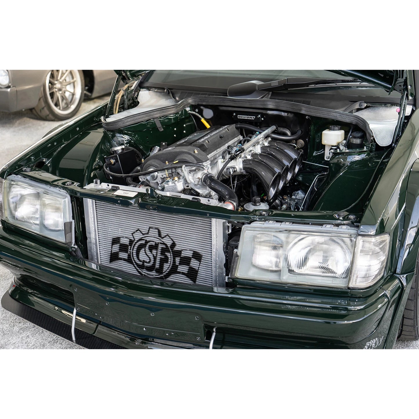 CSF 84-88 Mercedes-Benz W201 190E 2.3L - 16 w/ A/C High Performance Aluminum Radiator