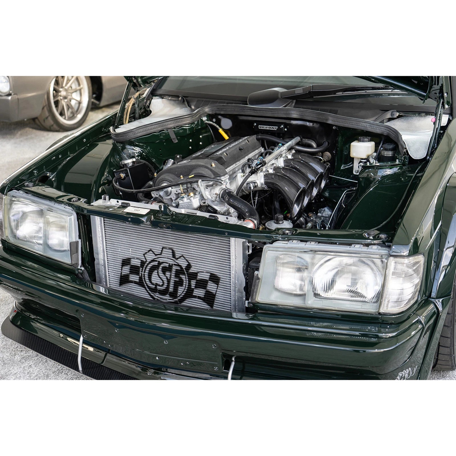 CSF 84-88 Mercedes-Benz W201 190E 2.3L - 16 w/ A/C High Performance Aluminum Radiator