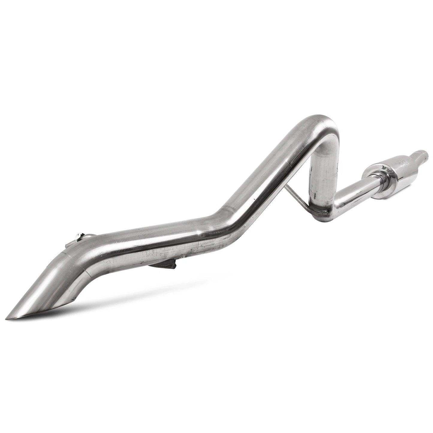 MBRP 2007-2009 Jeep Wrangler (JK) 3.8L V6 4 dr Off-Road Tail Pipe Muffler before Axle