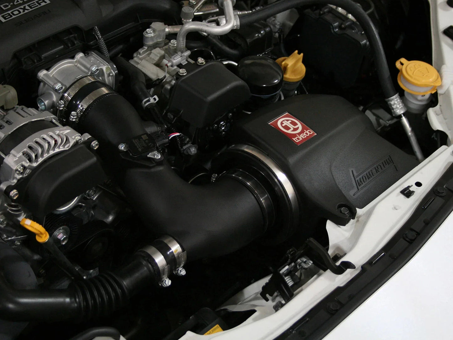 aFe Takeda Momentum Sealed Intake System 13 Scion FR-S H4 2.0L Stage 2 Pro 5R Wrinkle Black