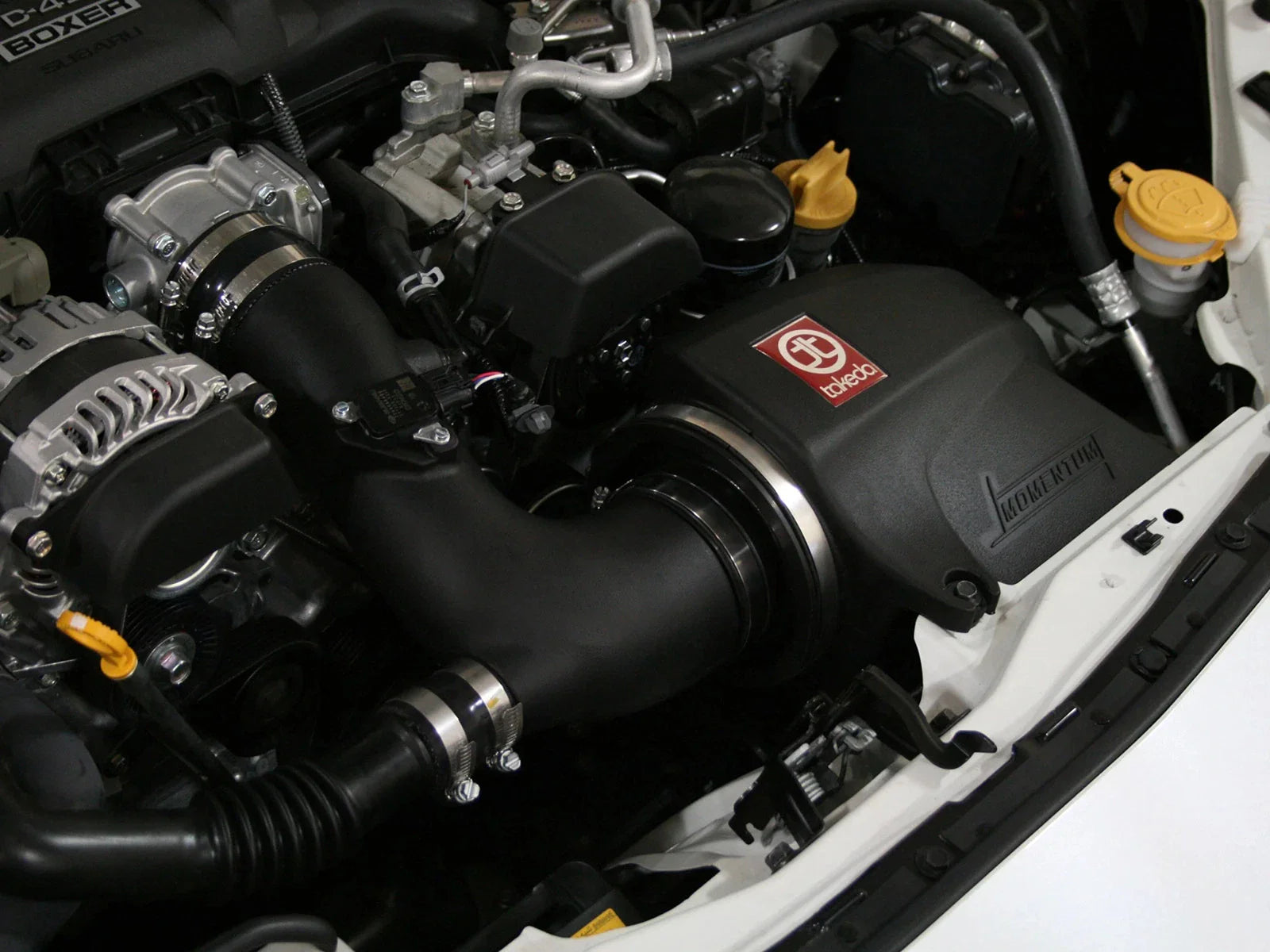 aFe Takeda Momentum Sealed Intake System 13 Scion FR-S H4 2.0L Stage 2 Pro 5R Wrinkle Black