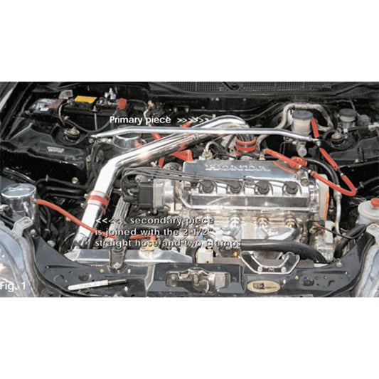 Injen 96-00 Civic Cx Dx Lx Polished Cold Air Intake