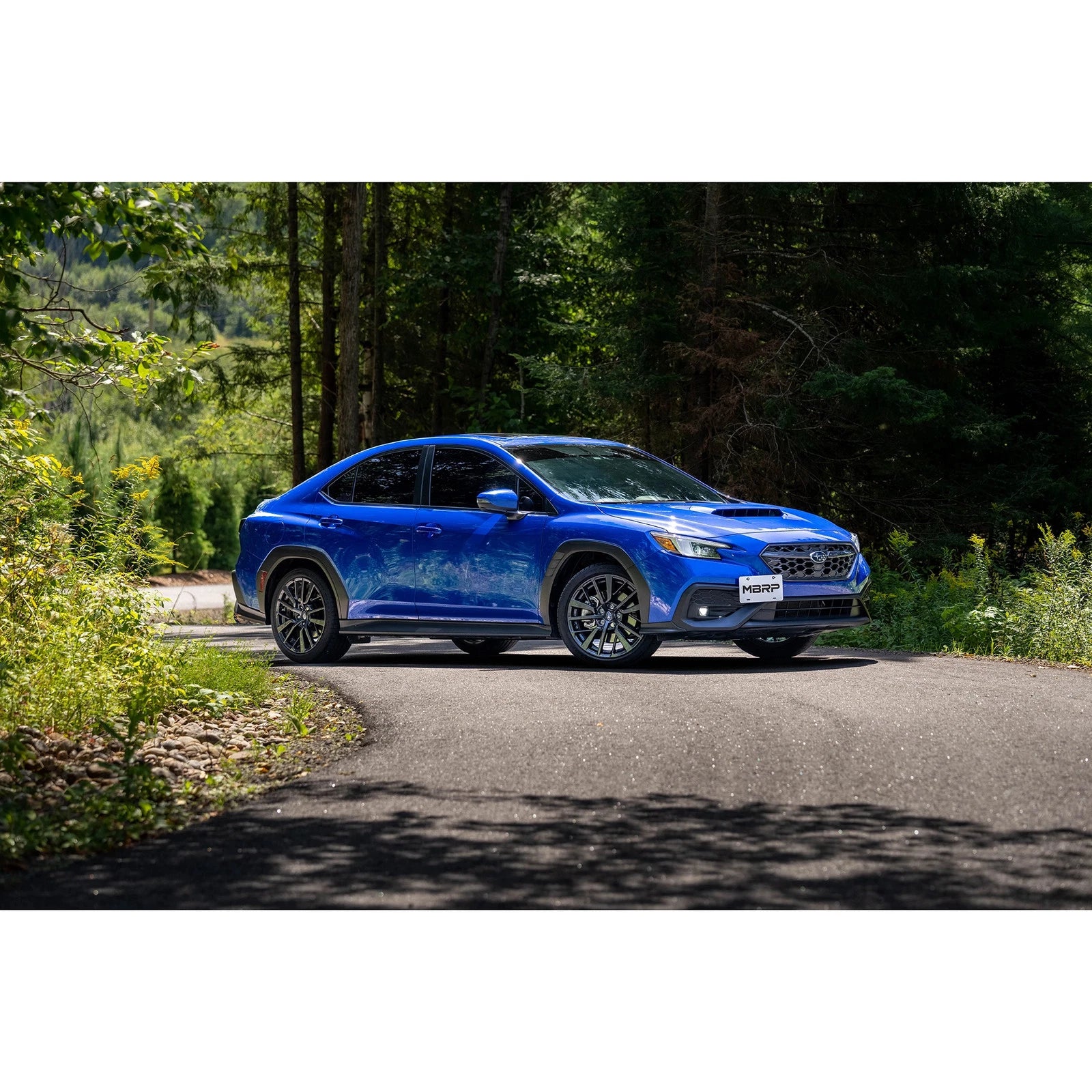 MBRP 2022+ Subaru WRX 3in Cat-Back Dual Split Rear Quad Tips Race Profile Exhaust