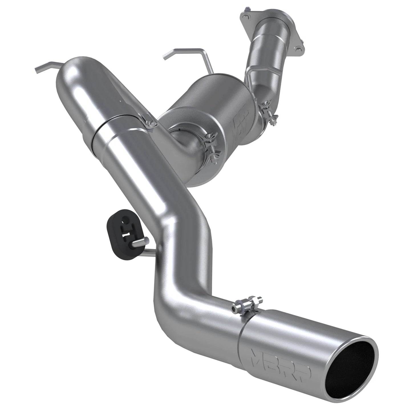 MBRP 07-10 Chevy/GMC 2500HD PU 6.0L V8 3.5in Single Side Exit Alum Cat Back Perf Exhaust