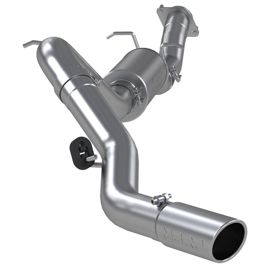 MBRP 07-10 Chevy/GMC 2500HD PU 6.0L V8 3.5in Single Side Exit Alum Cat Back Perf Exhaust
