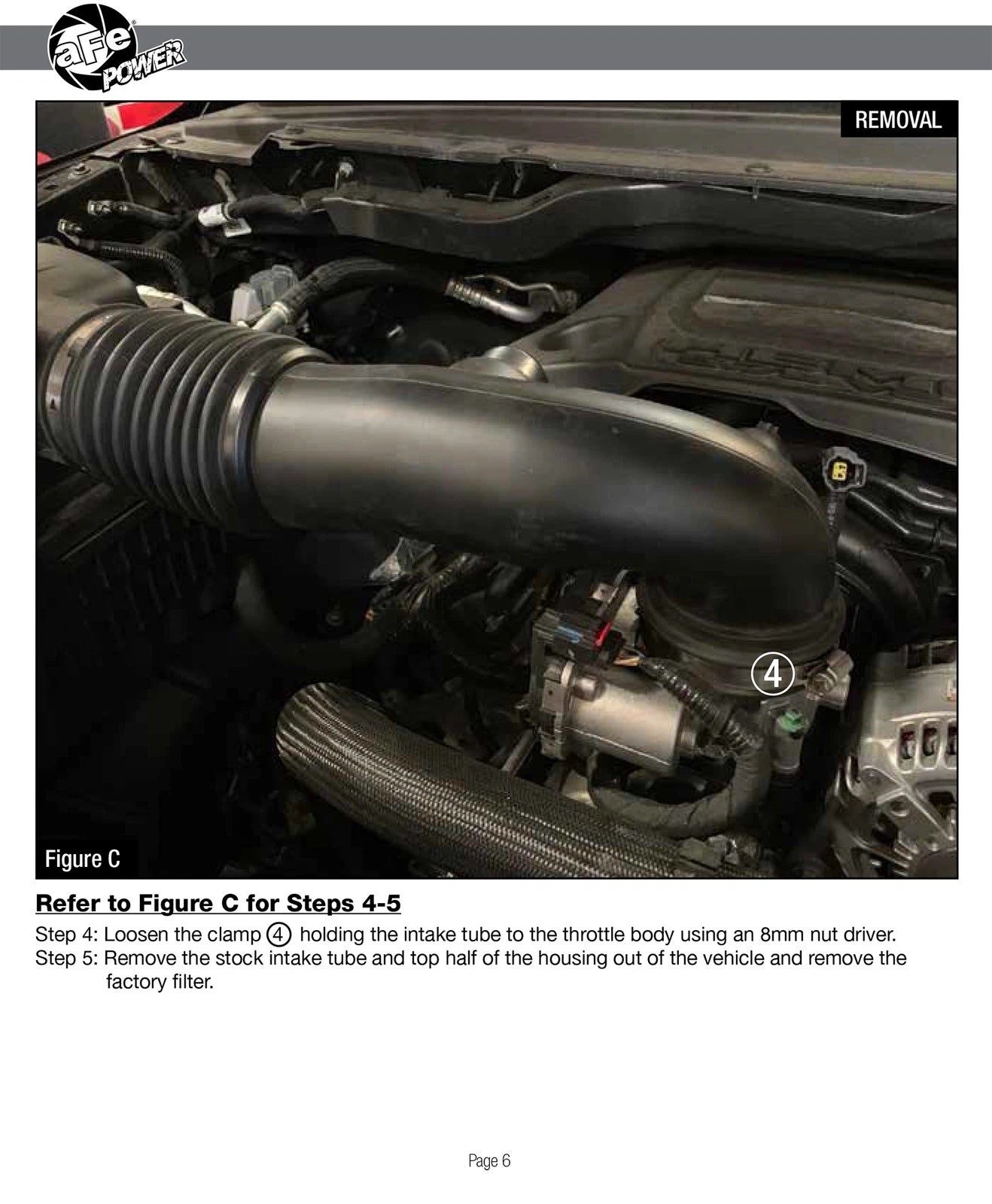 aFe Magnum FORCE Stage-2 Pro 5R Cold Air Intake System 2019 RAM 1500 (Non Classic) V8-5.7L HEMI