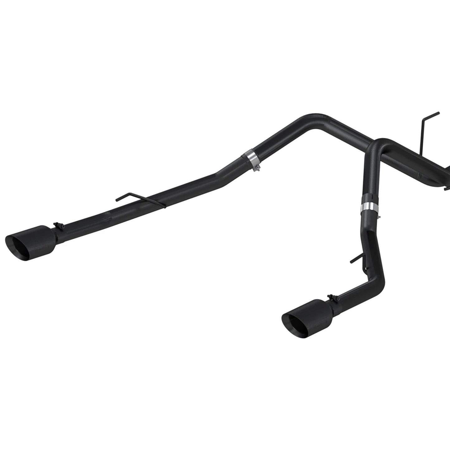 MBRP 09-14 Dodge Ram 1500 5.7L Cat-Back Dual Split Rear (Through Stock Bumper) AL - Black