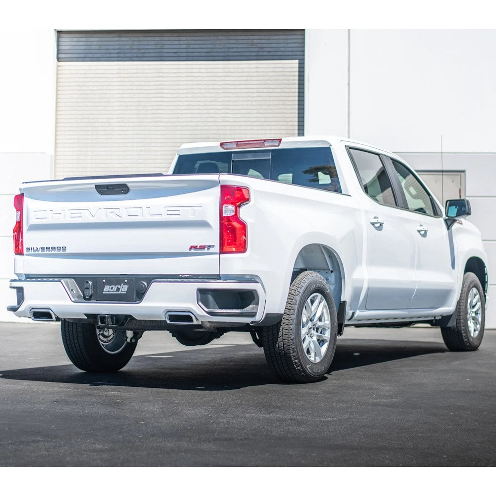 Borla 2019 Chevrolet Silverado / GMC Sierra 1500 S Type Catback Exhaust - 2.75in Pipe Diameter