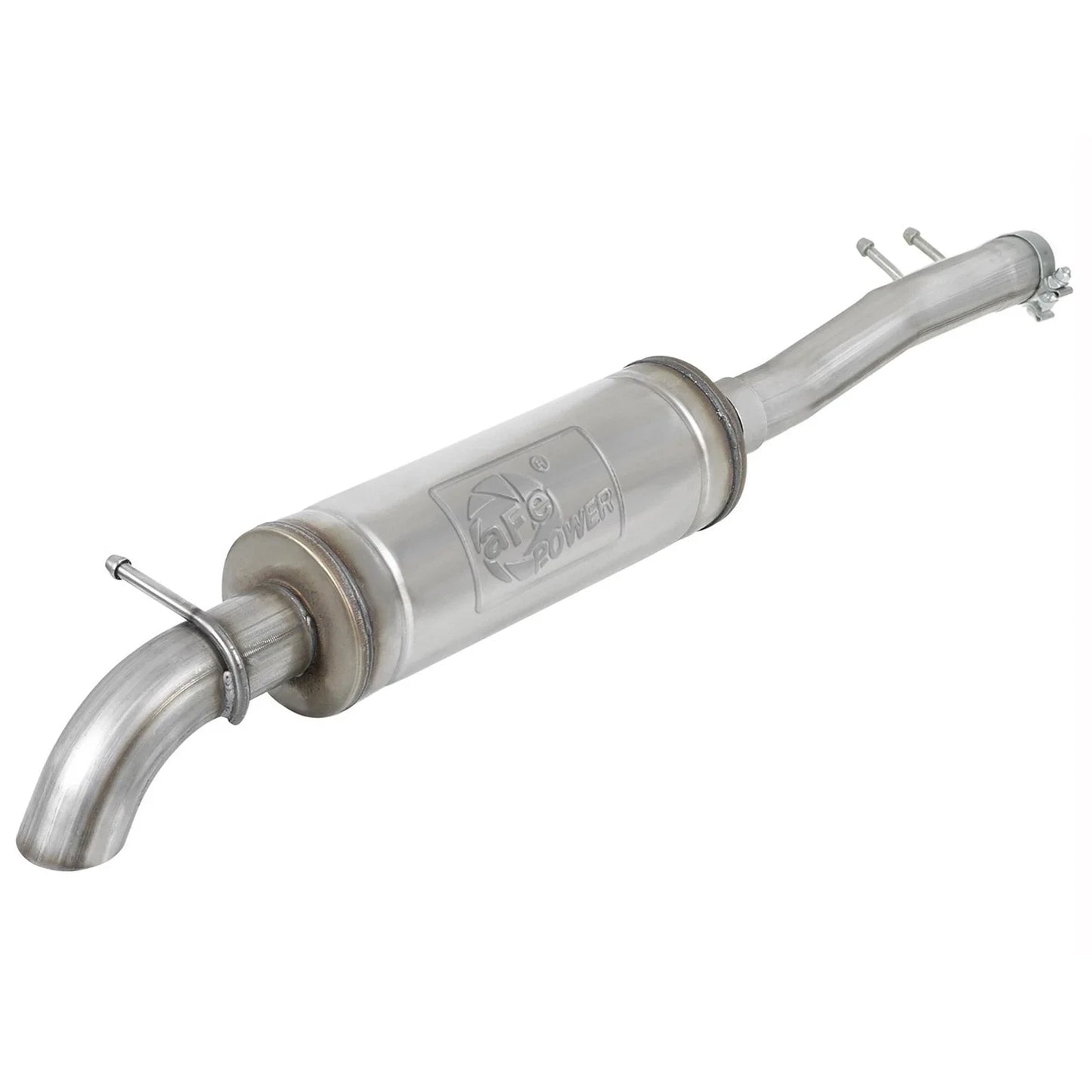 aFe Rock Basher 3in 409 SS Cat-Back Turn-Down Exhaust 12-18 Jeep Wrangler (JK) V6 3.6L/ 07-11 3.8L