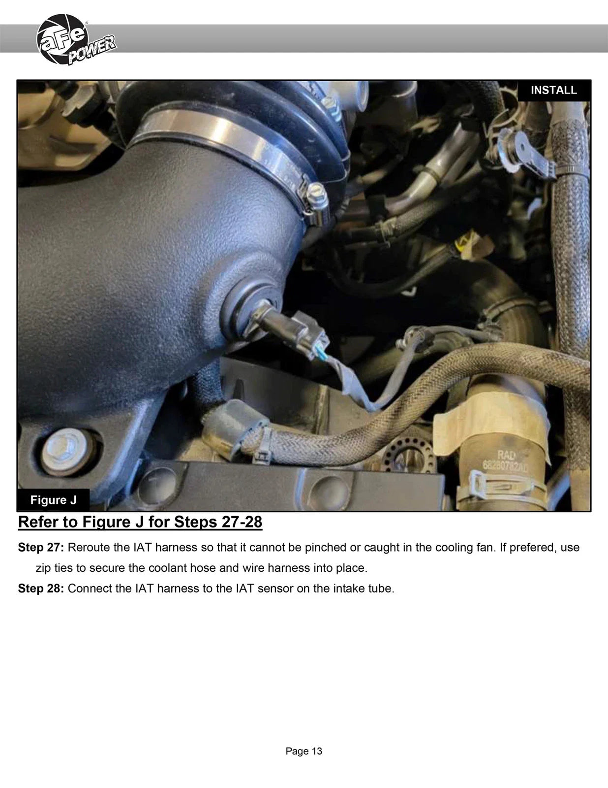 aFe Magnum FORCE Stage-2 Pro Dry S Cold Air Intake System Jeep Wrangler (JL) 18-23 V6-3.6L